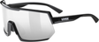 uvex Sportstyle 235 Lunettes de vélo Noir / Miroir Argent