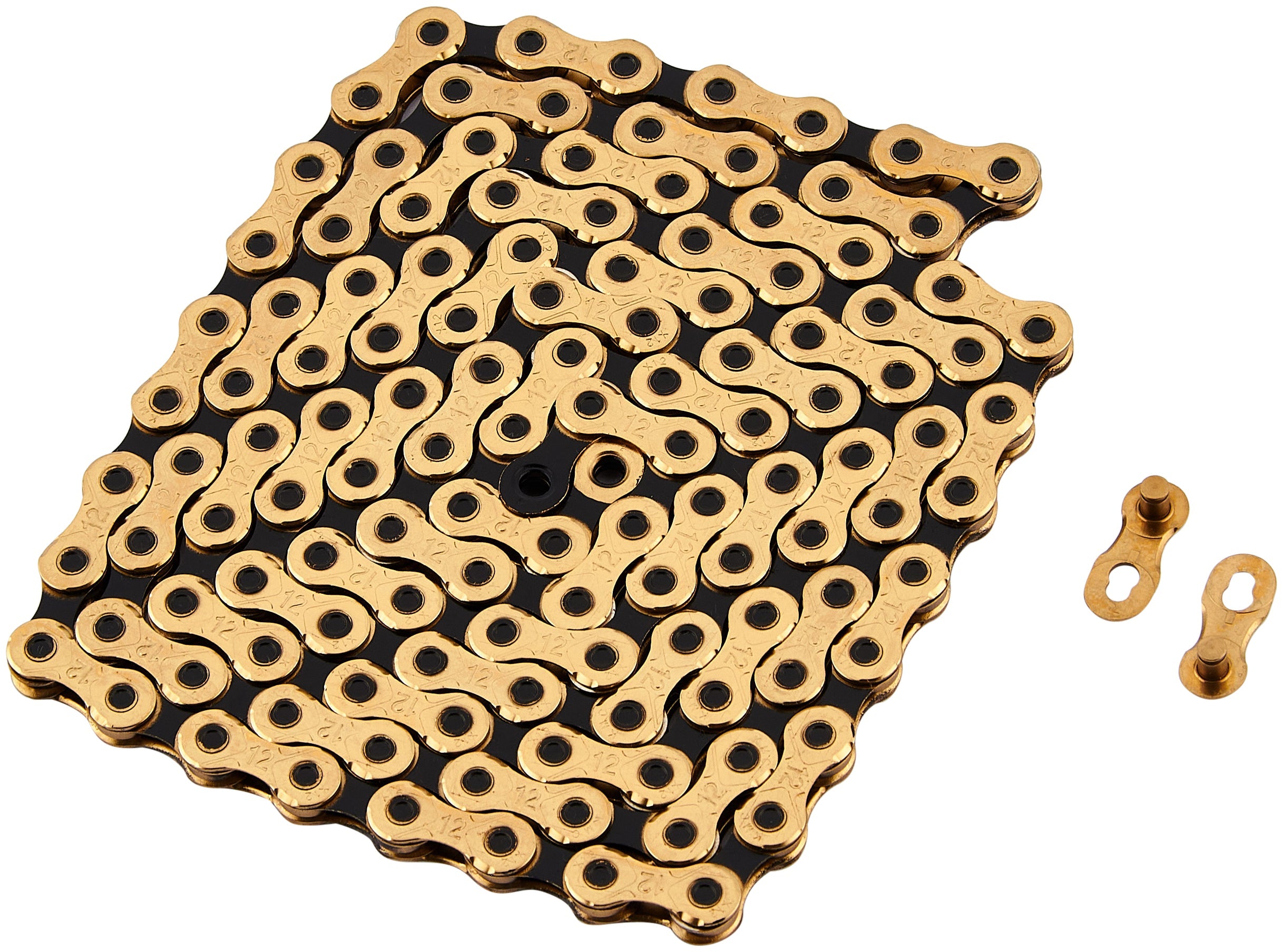 KMC X12 Ti-N chaîne 12 vitesses or/noir