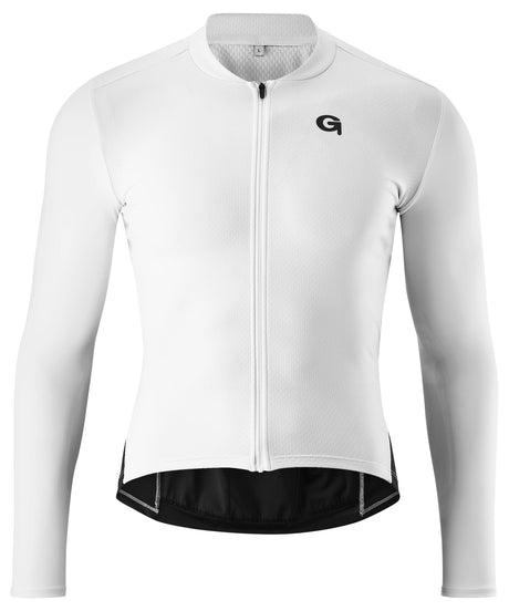 Gonso Sitivo Maillot Manches Longues M blanc / noir