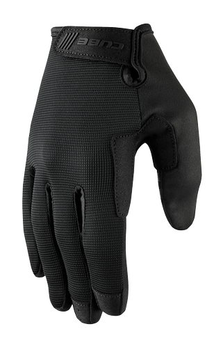 Cube Gants Gravity à doigts longs noir