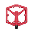 Crankbrothers Stamp 1 Gen 2 Large plateforme-pédale rouge