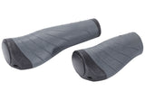 XLC GR-S04 Poignées ergonomiques vissées noir/gris