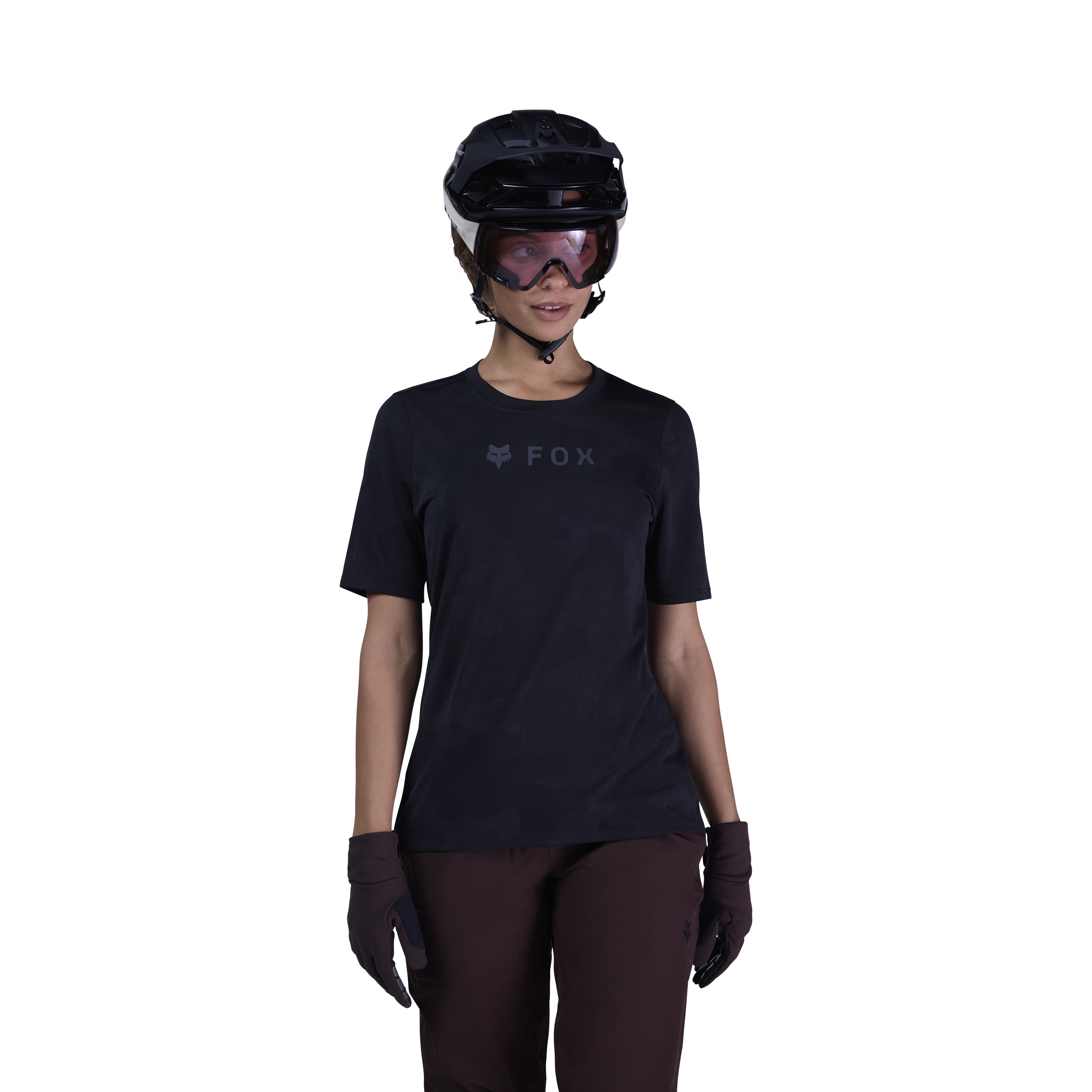 Fox W Ranger Tru Dri SS Maillot Noir