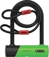 ABUS 410K/150HB140 + Cobra 10/120 SH Antivol en U vert