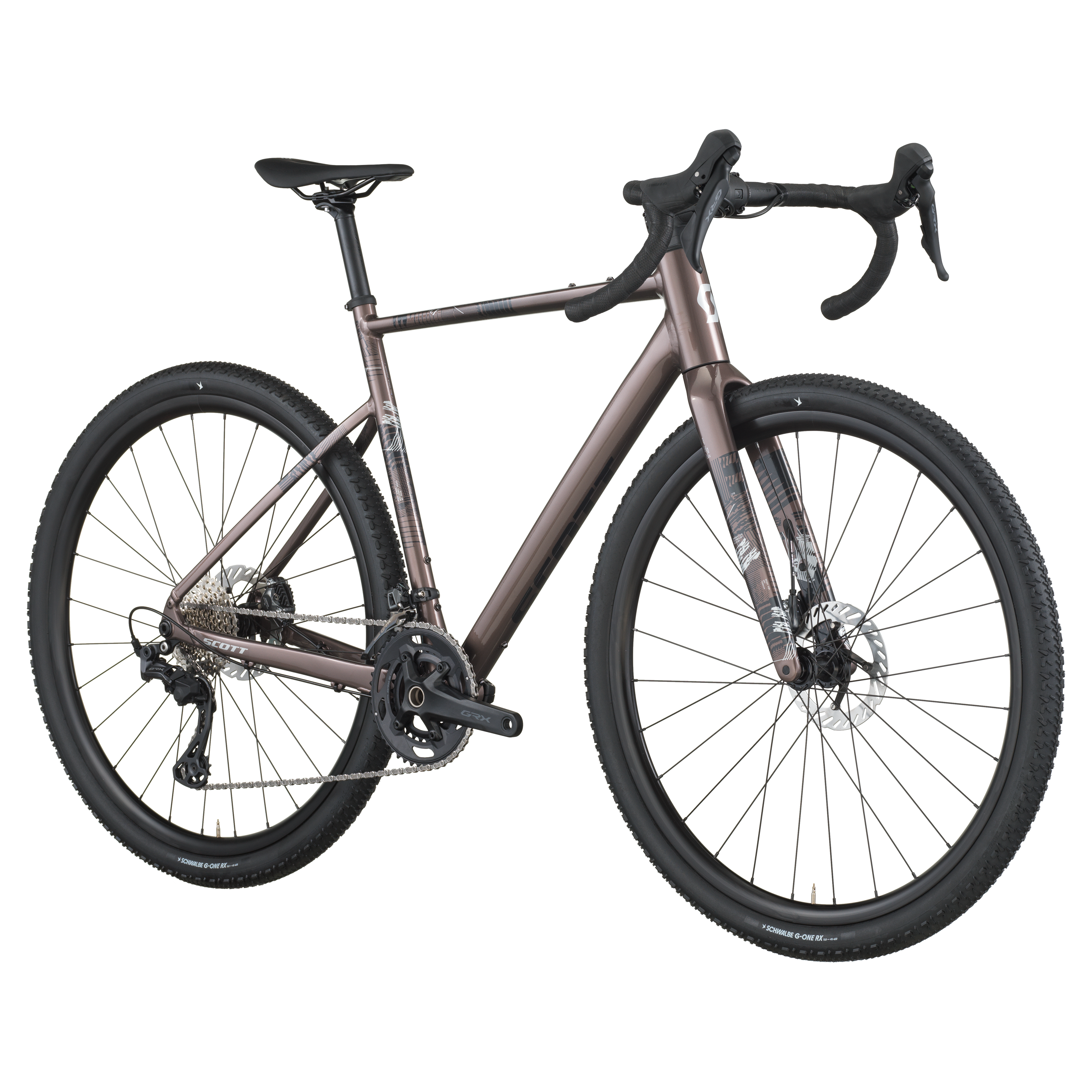 Scott Speedster Gravel Team prune gris