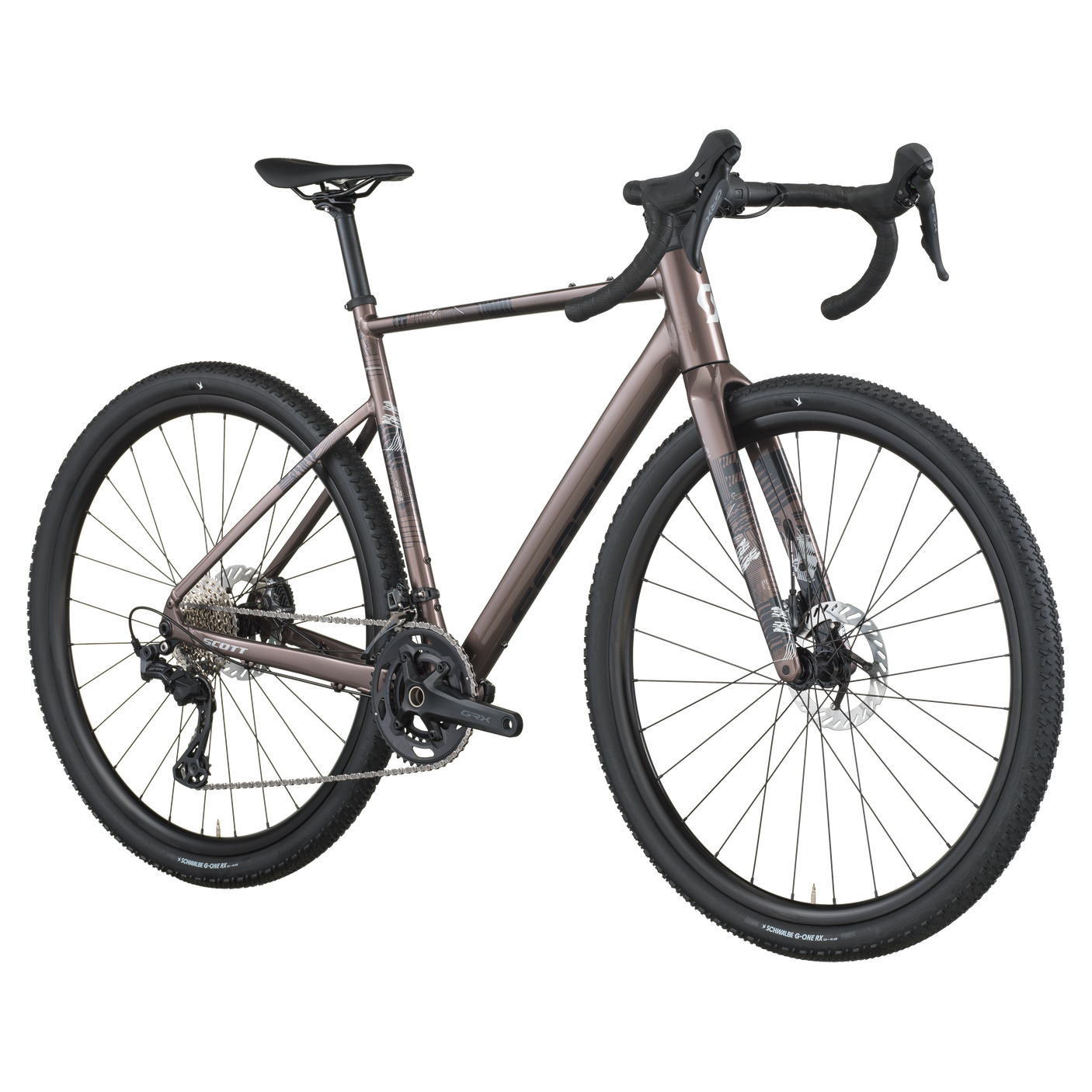 Scott Speedster Gravel Team prune gris