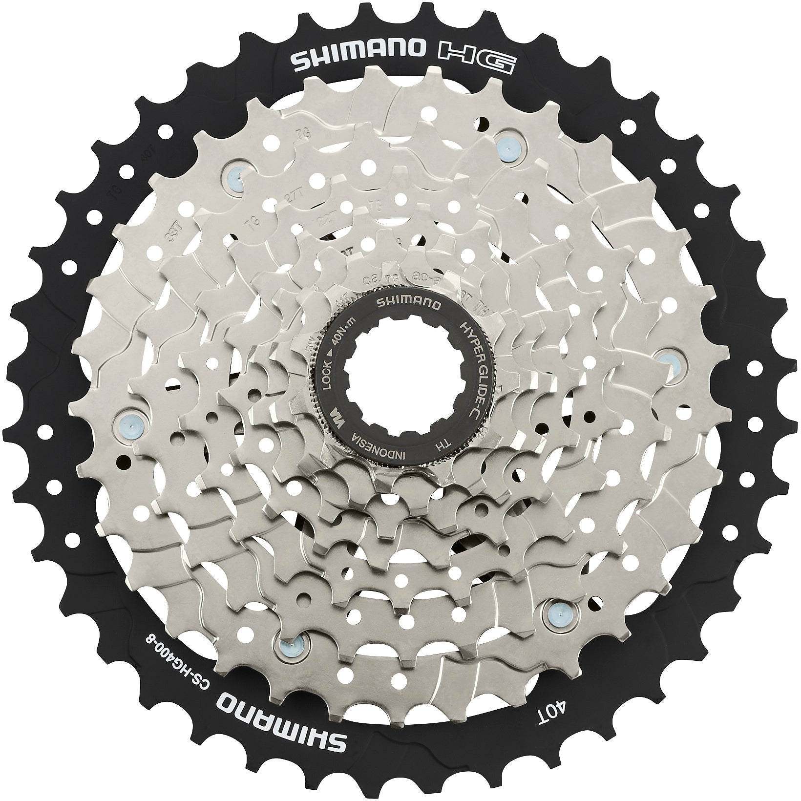 Shimano CS-HG400 cassette 8 vitesses 11-40 dents