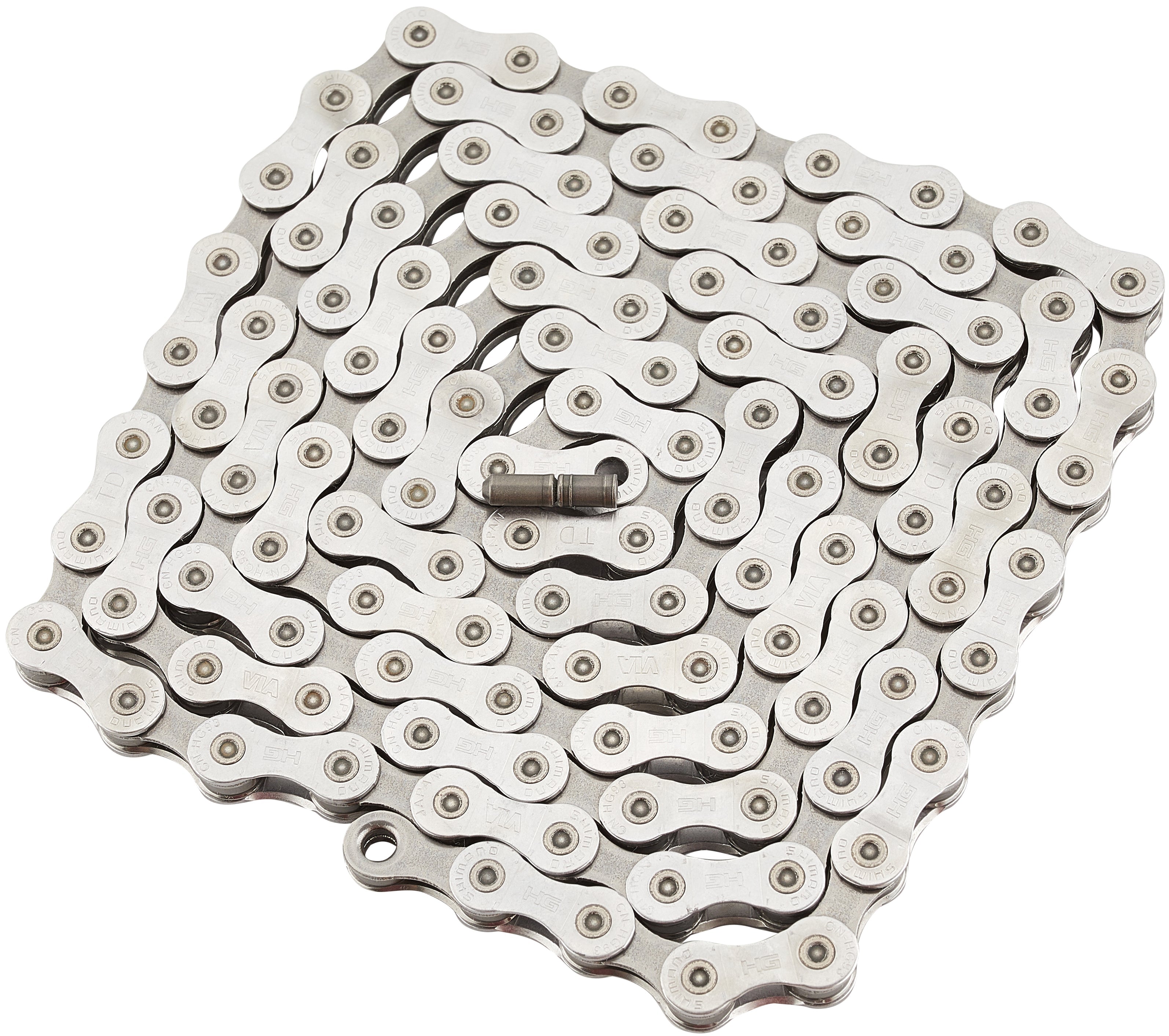 Chaîne Shimano Ultegra/XT CN-HG93 9 vitesses gris/blanc