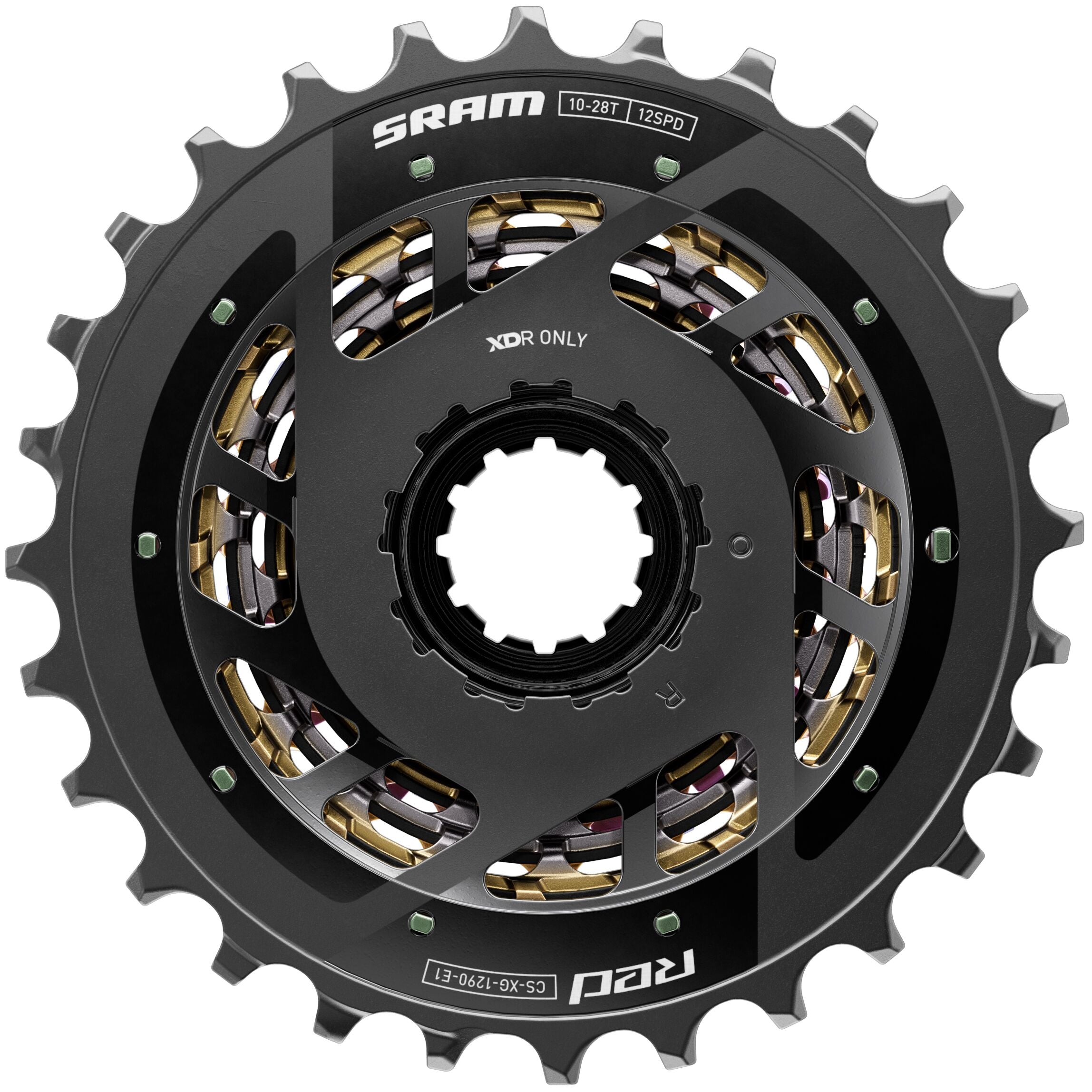 SRAM Cassette XG-1290 E1 X-Glide arc-en-ciel