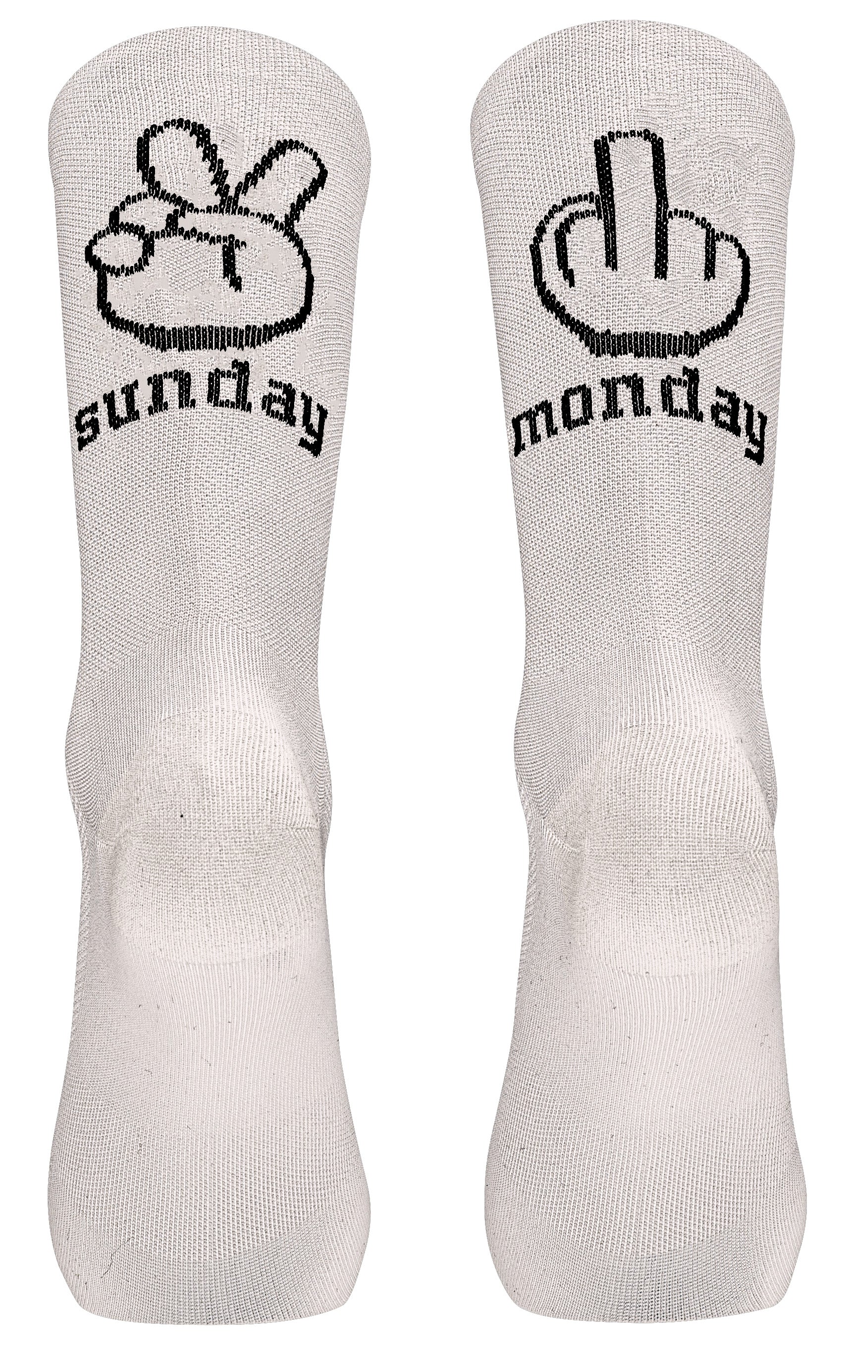 Northwave Sunday Monday Chaussette Blanche