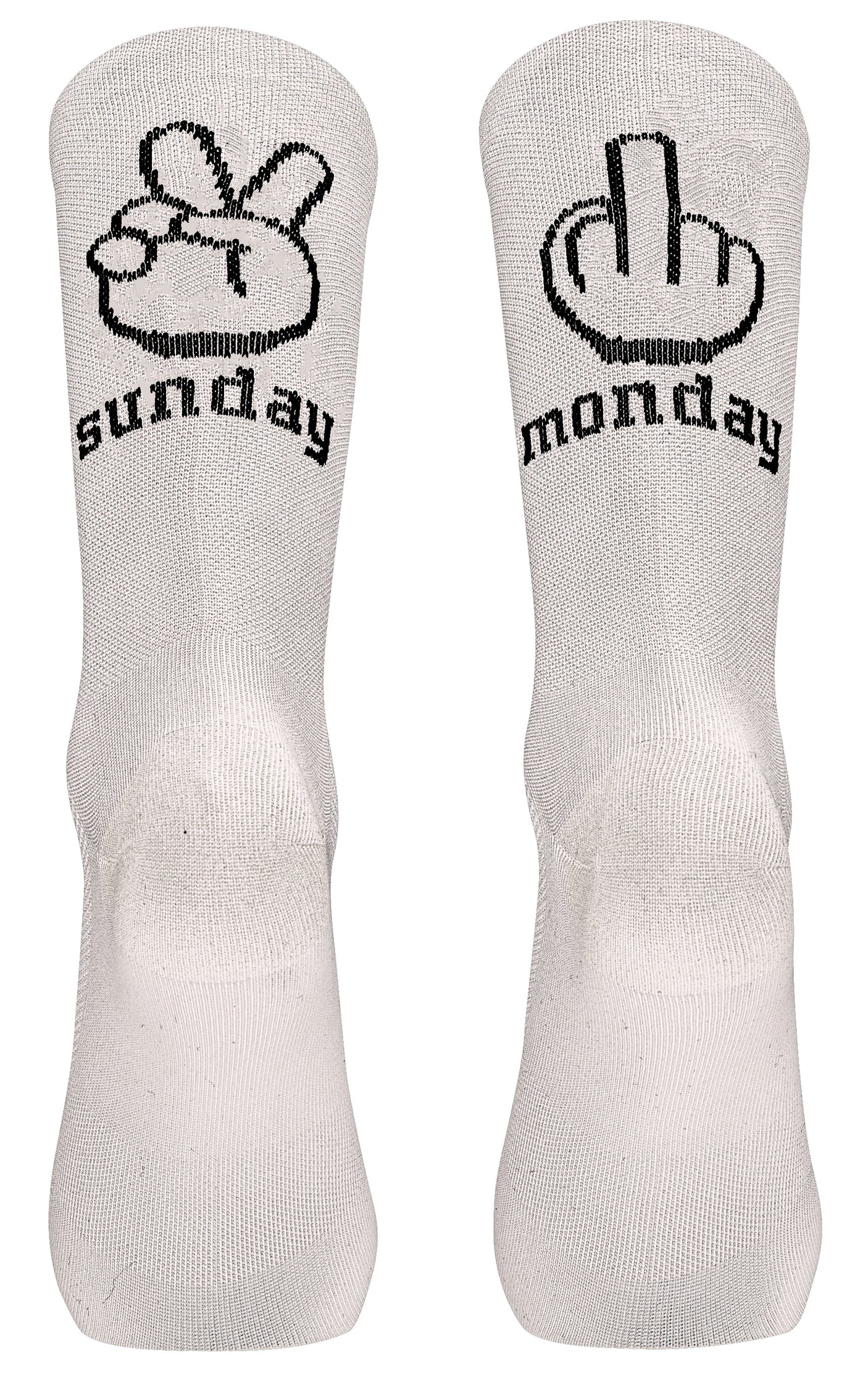 Northwave Sunday Monday Chaussette Blanche