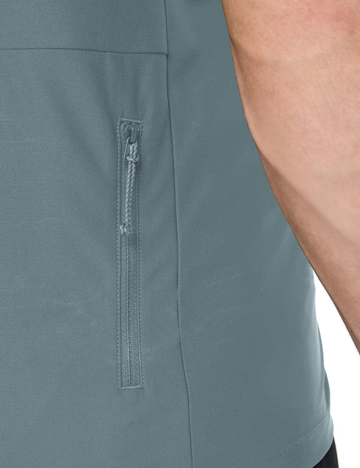 VAUDE Homme Qimsa Pro HZ Shirt héron