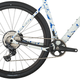 Scott Addict Gravel 30 blanc/bleu éclaboussé