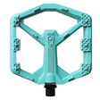 Crankbrothers Stamp 0 Large plateforme-pédale turquoise