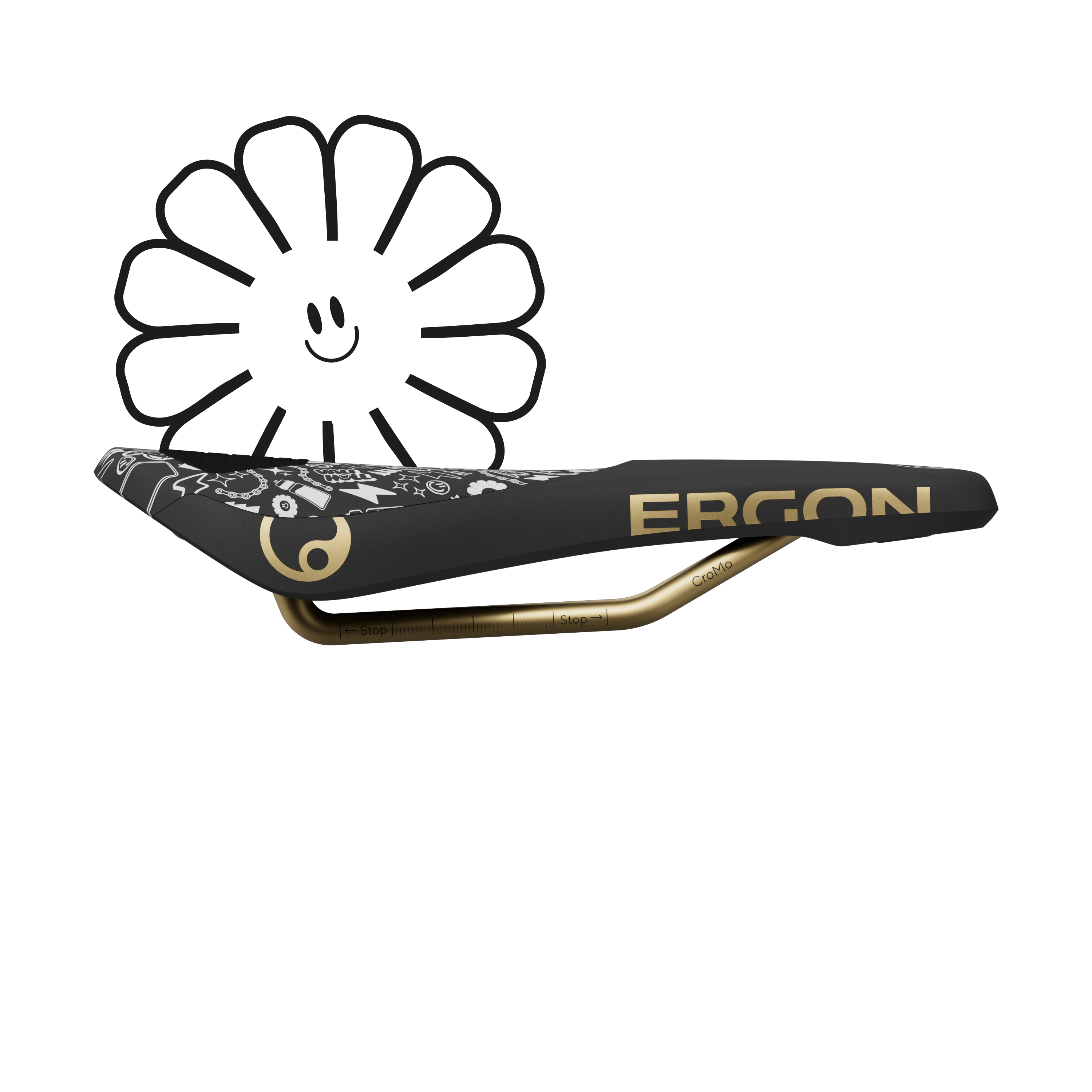 Ergon SM Downhill Comp Vali Höll Édition Black