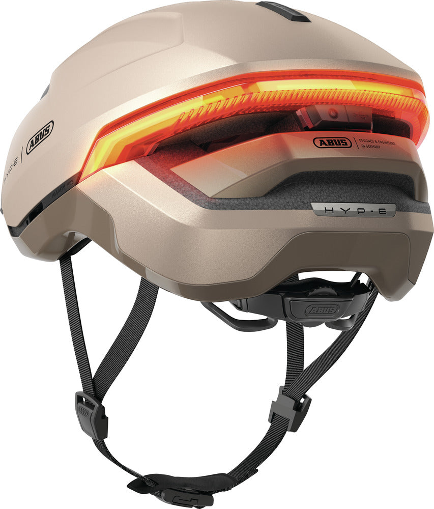 Casque ABUS HYP-E Urban champagne or