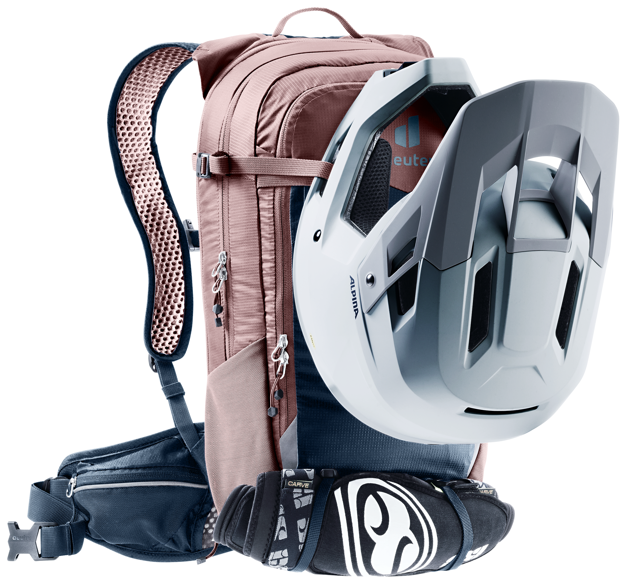 deuter Compact 14+3 sac à dos vélo ink-ashrose