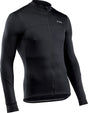 Northwave Force 2 Maillot ML Zip intégral Noir