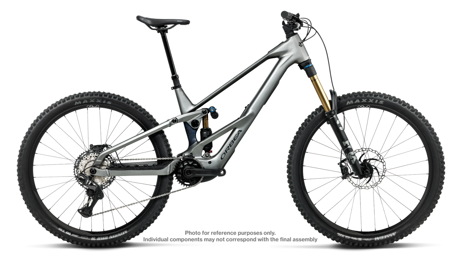 Orbea WILD LT H10 MULLET Titan Grey - Noctiluca C View (Mat)