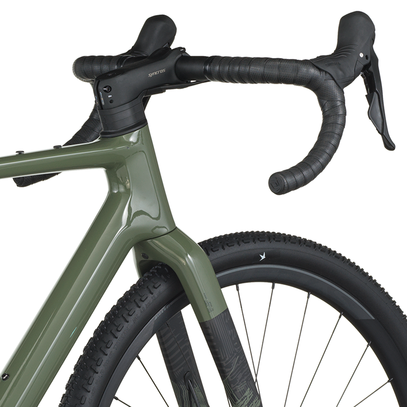 Scott Addict Gravel 40 vert wengé