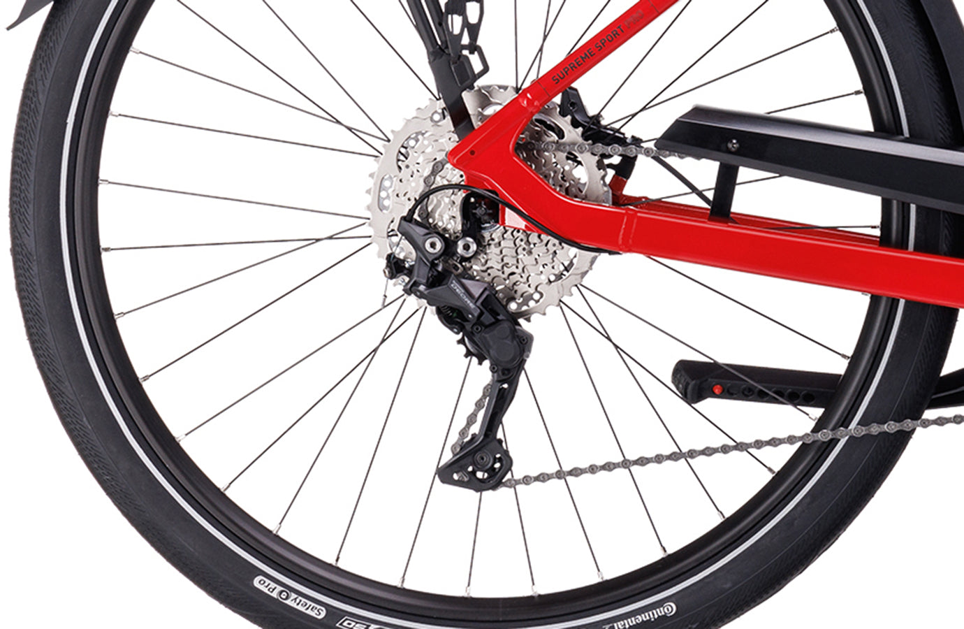 Cube Supreme Sport Hybrid Pro 625 Easy Entry rouge´n´black (2024)