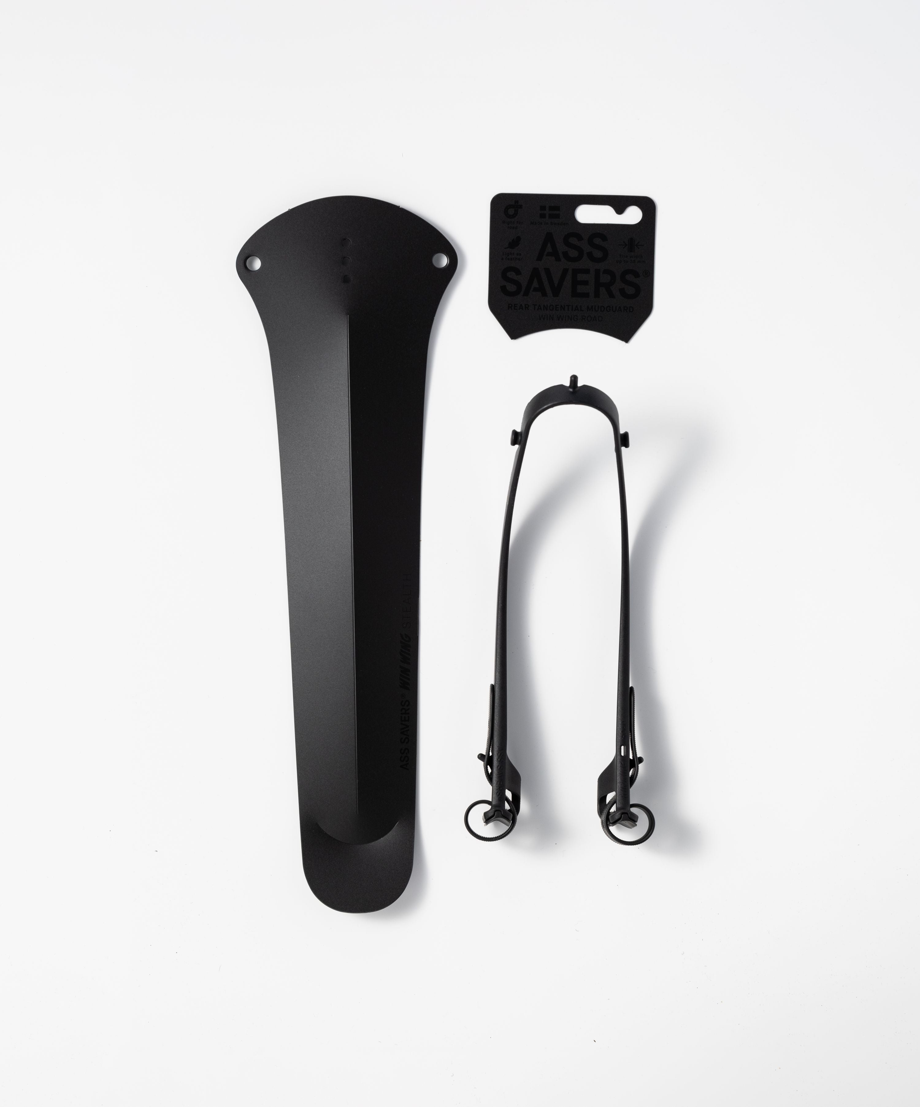 Ass Savers WGS-2 Win Wing garde-boue arrière stealth