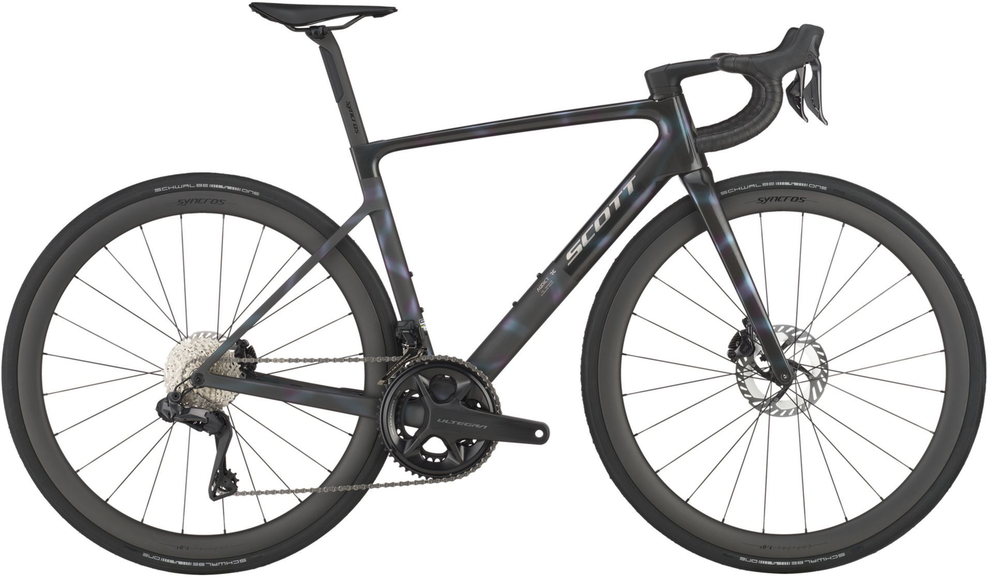 Scott Addict RC 10 noir rayon de soleil