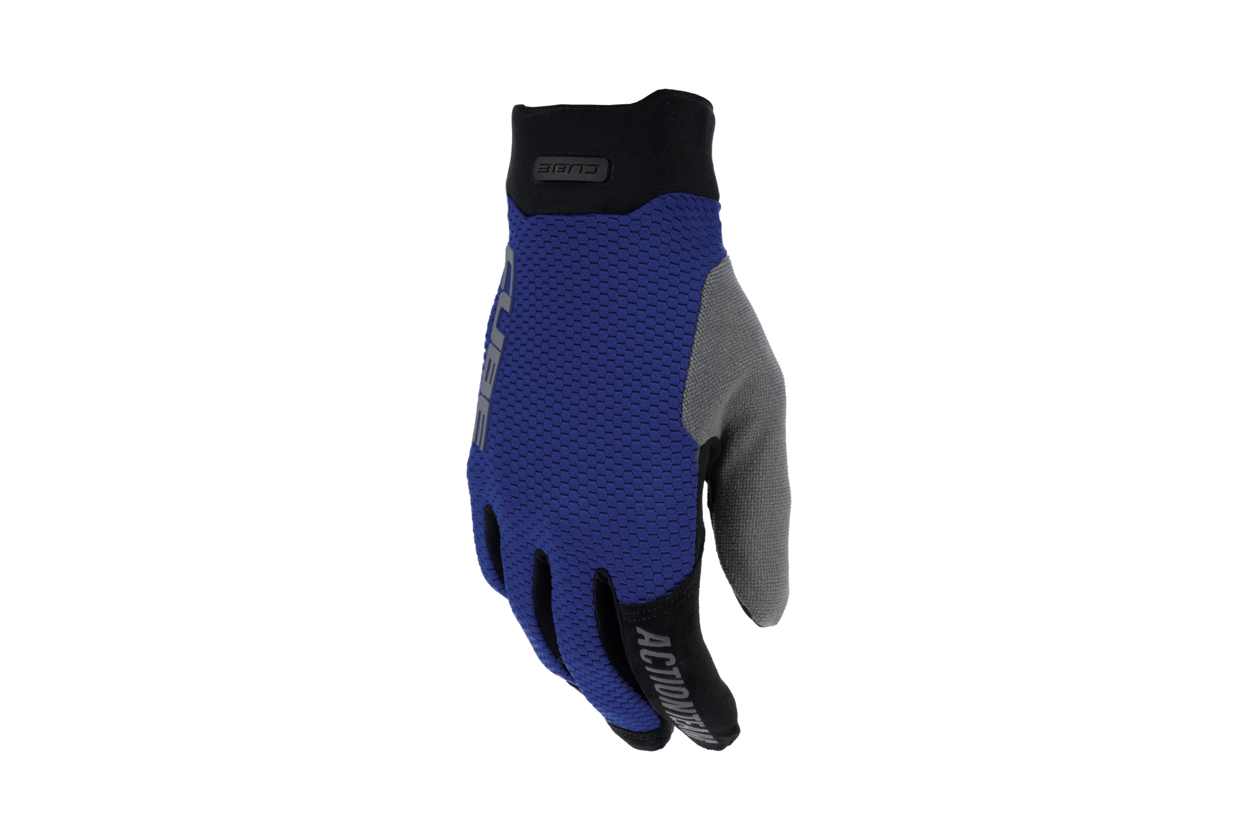 Cube Gants Gravity à doigts longs X Actionteam bleu