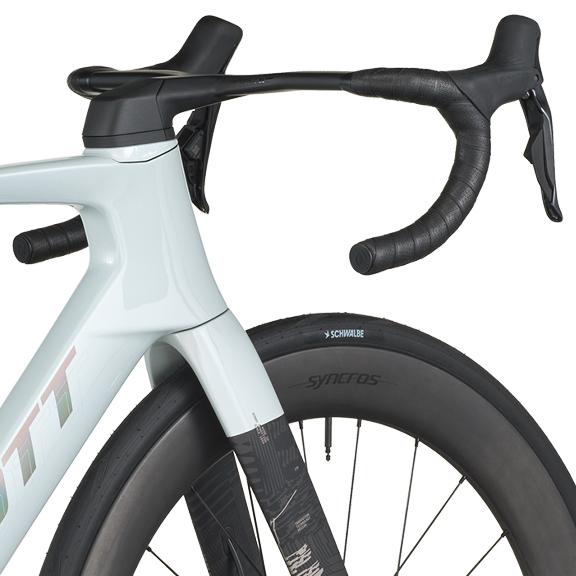 Scott Foil RC Pro blanc cumulus/carbone noir