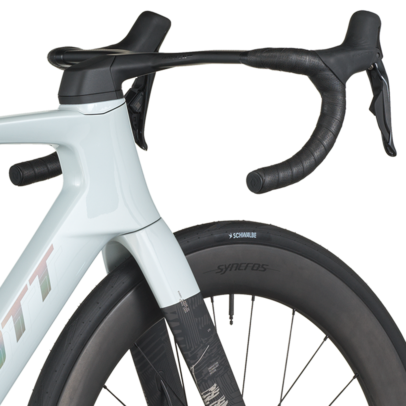 Scott Foil RC Pro blanc cumulus/carbone noir
