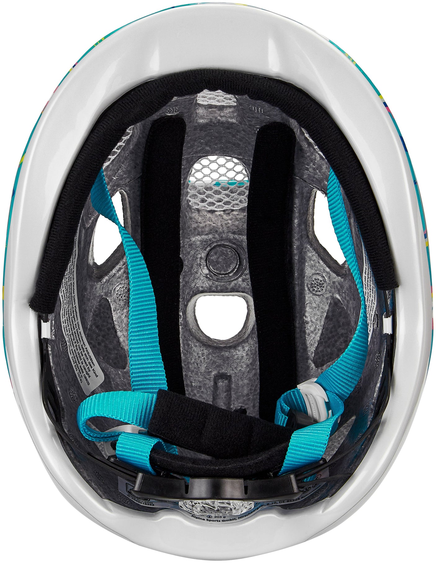Casque enfant Alpina Ximo Flash turquoise