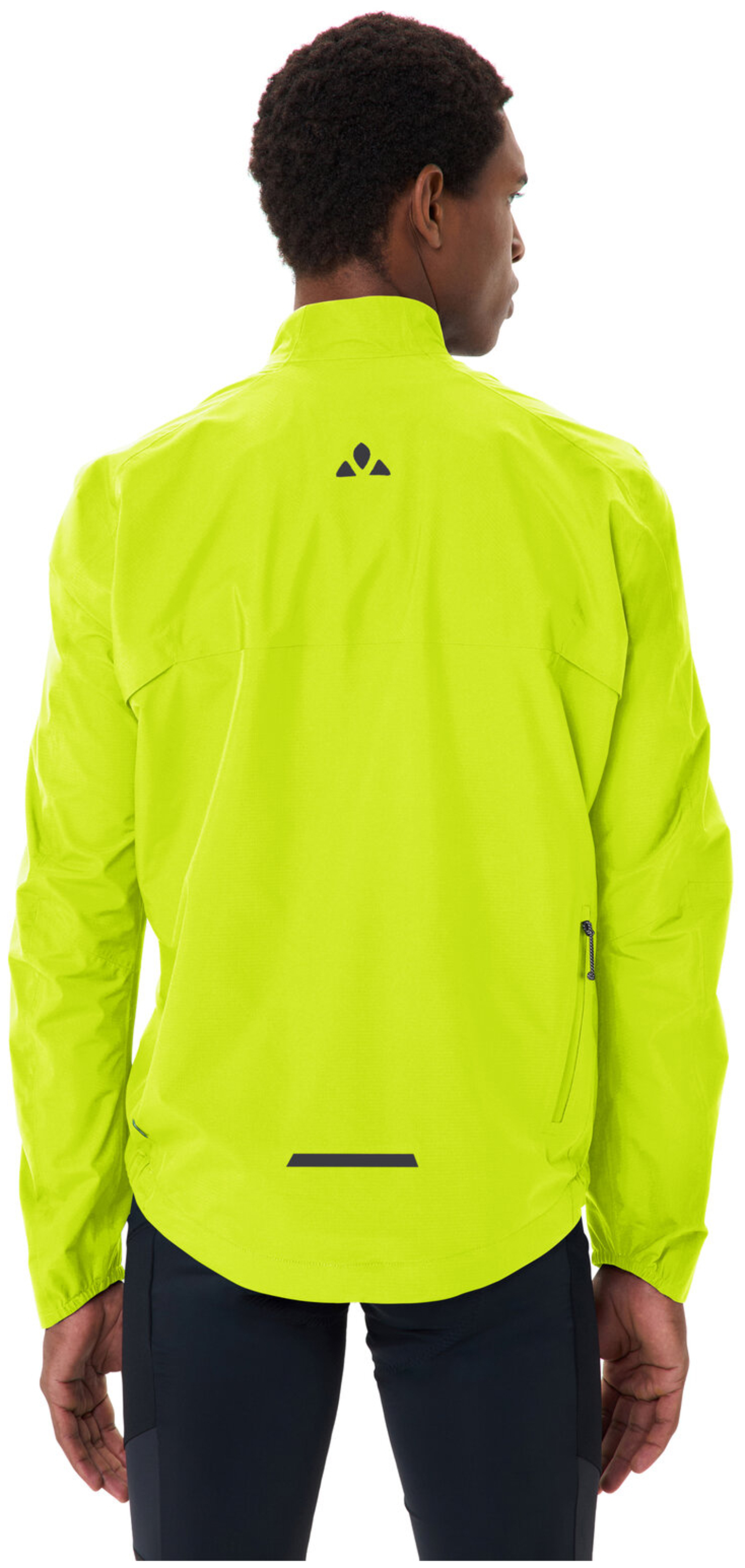 VAUDE Veste de pluie Kuro Pro homme jaune néon