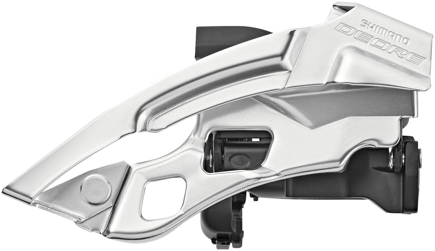 Shimano Deore Trekking FD-T6000 dérailleur avant 3x10 collier bas Top Swing gris