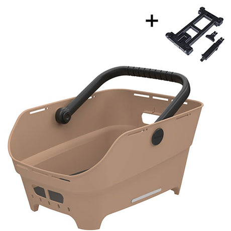 Basil panier porte-bagages CENTO NEO MIK 2.0 panier porte-bagages sable