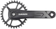 SRAM SX Eagle Power Spline pédalier 32 dents 12 vitesses noir