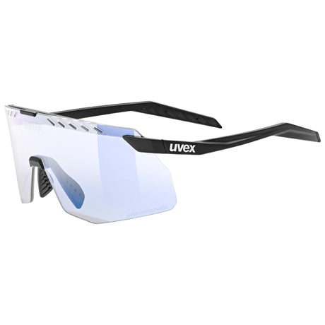 uvex Pace Stage S V lunettes de vélo black matt / mirror blue