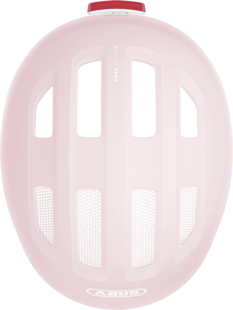 Casque enfant ABUS Smiley 3.0 ACE LED pure rose