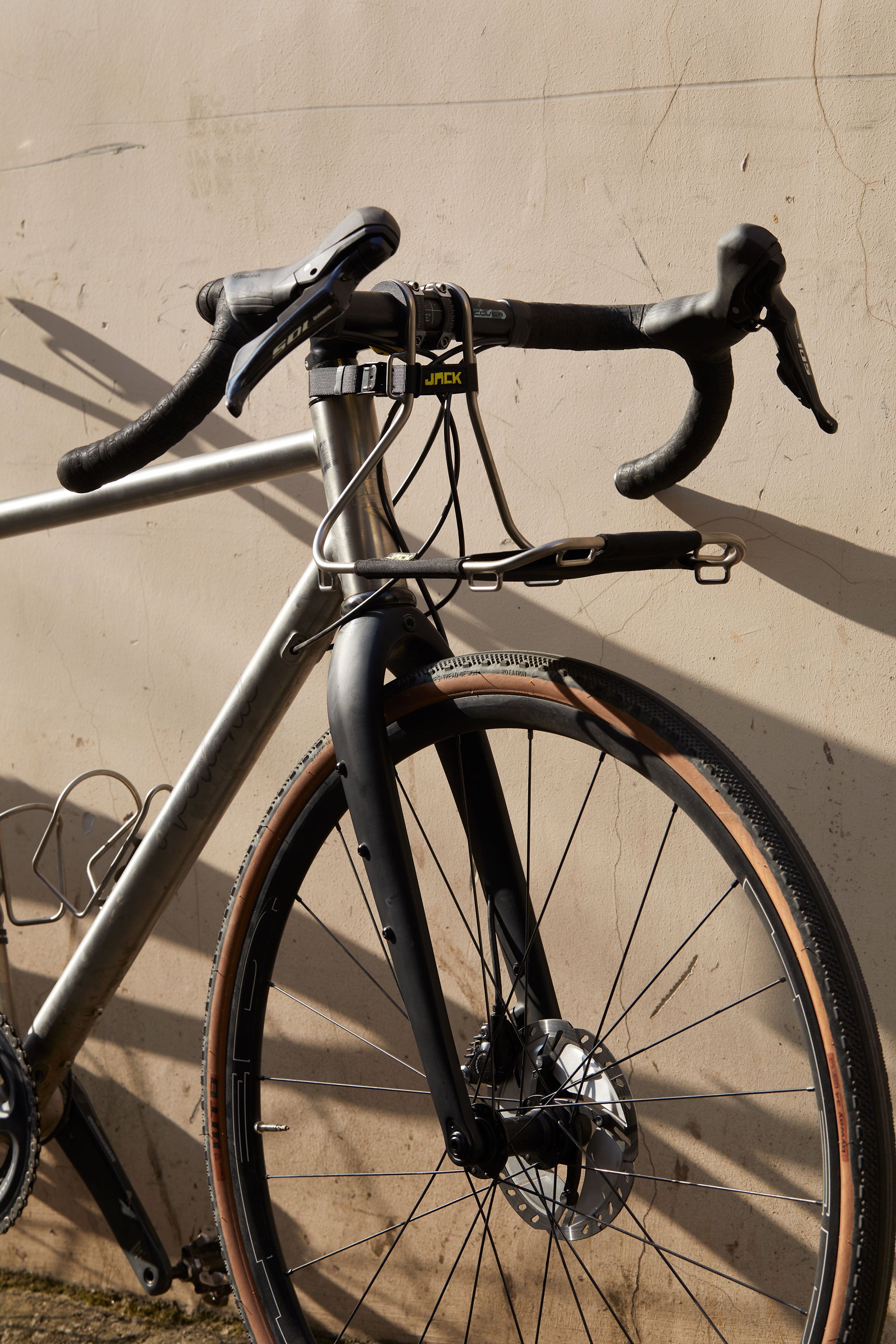 Jack the Bikerack Jack The Bike Rack Porte-bagages de guidon classic/jaune