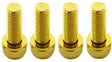 Set de visserie Reverse pour freins à disque M6x18mm jaune
