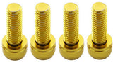 Set de visserie Reverse pour freins à disque M6x18mm jaune