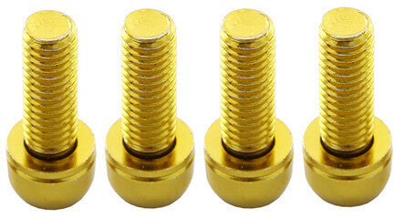 Jeu de vis de marche arrière pour freins à disque M6x18mm jaune
