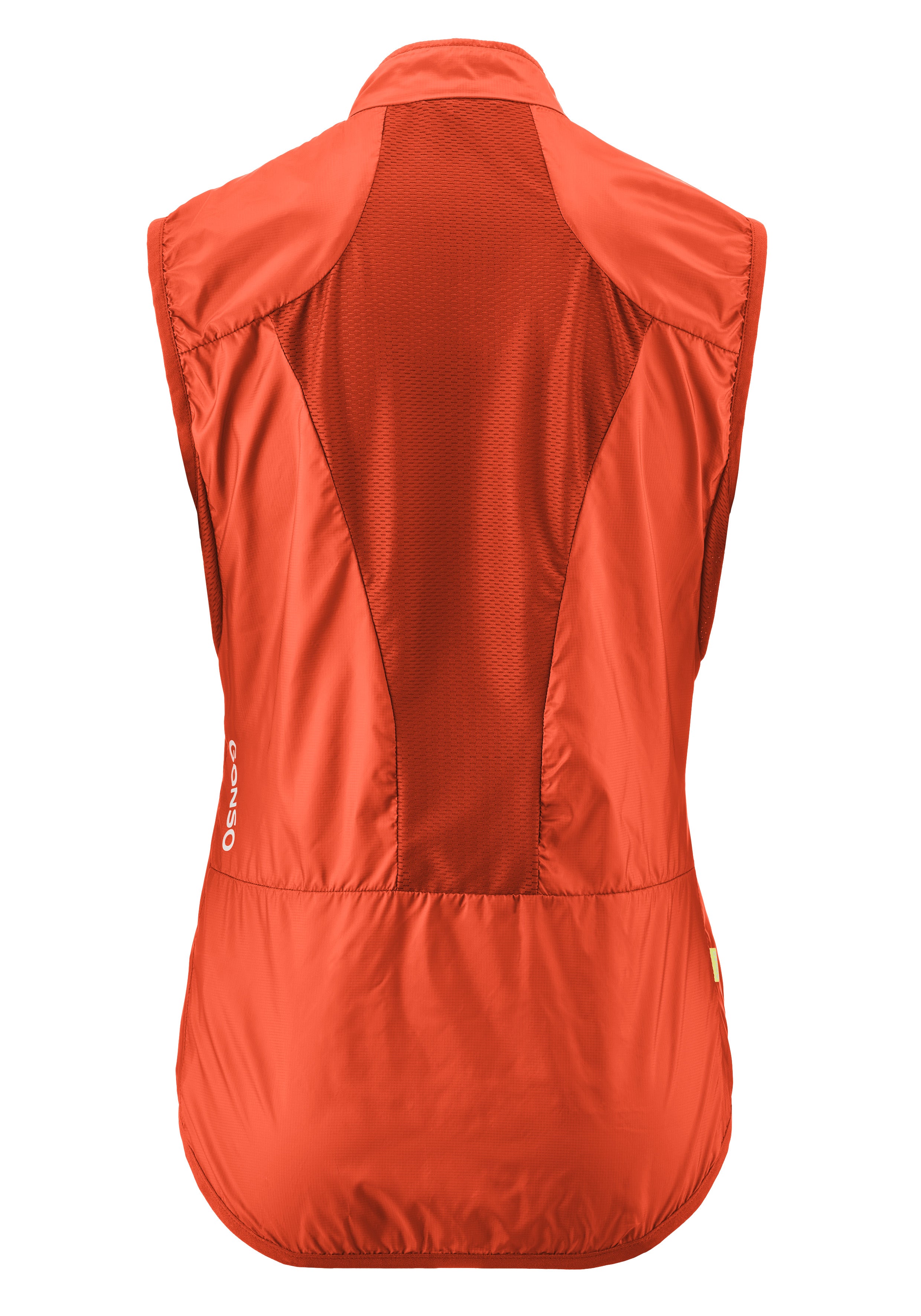 Gilet de route Gonso Wind femme fiesta red