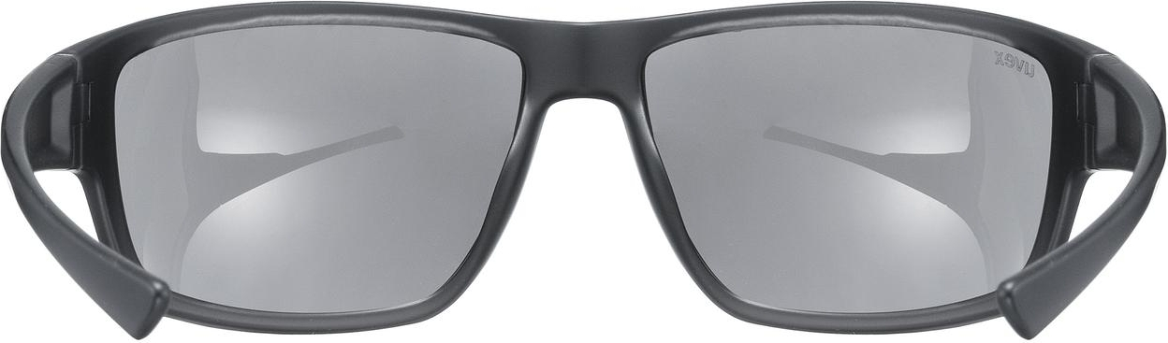 uvex Sportstyle 230 Lunettes de vélo Noir Mat / Lightmirror Silver