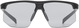uvex Aerios V Lunettes de vélo Noir Mat / Fumé