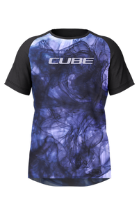 Cube Maillot VTT ARTLINE manches courtes blue´n´black – aktuelle Variante