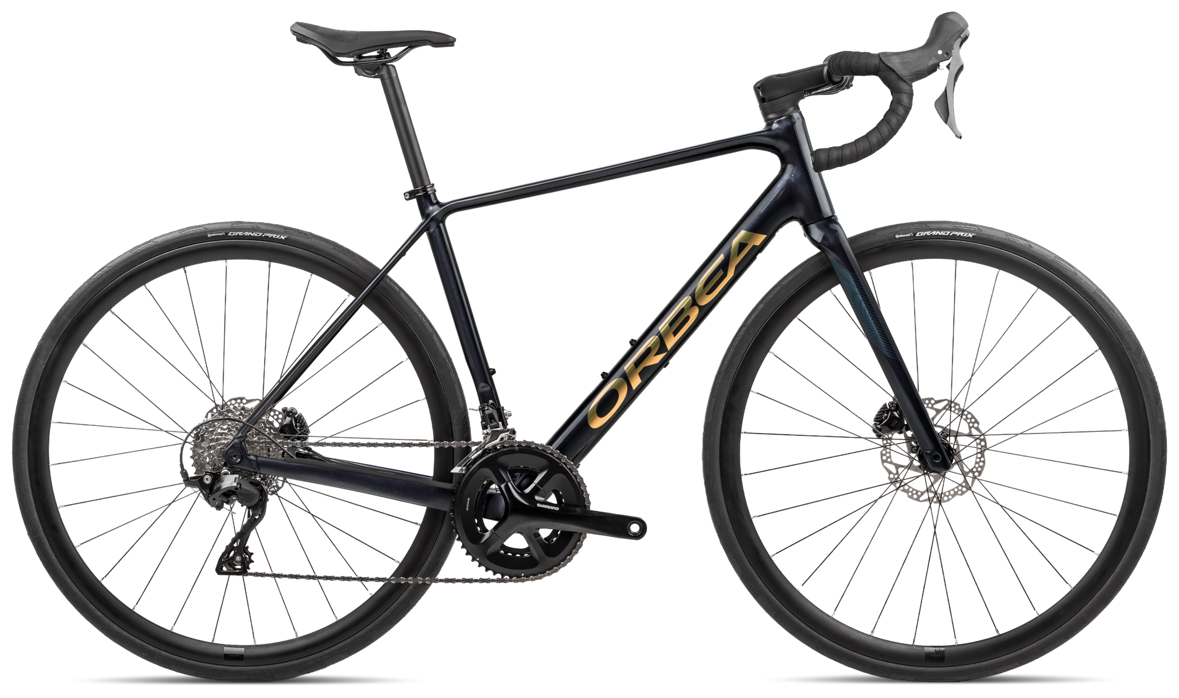 Orbea AVANT H30 Diamond Black-Titan Or (Brillant)
