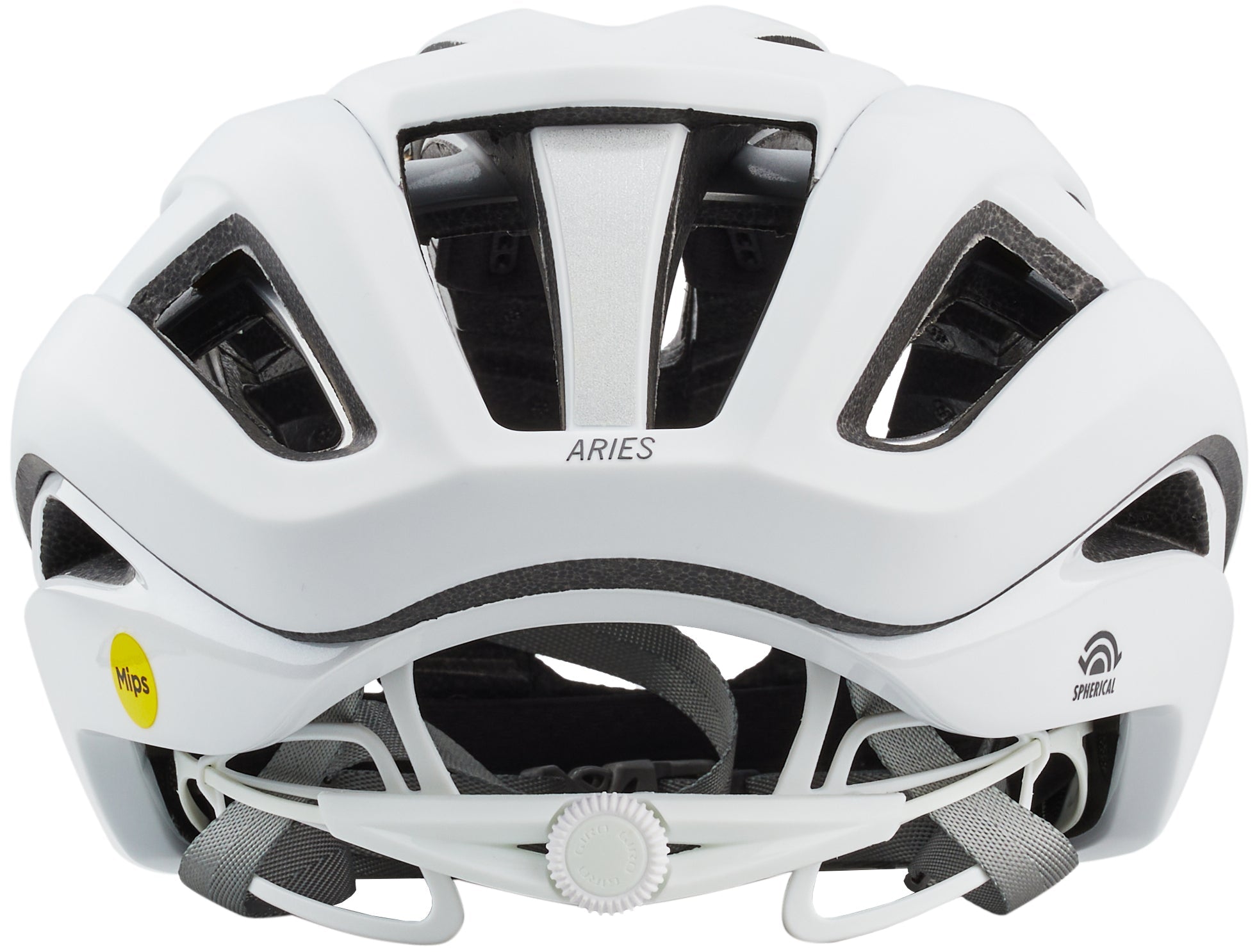 Casque Giro Aries Spherical mat blanc