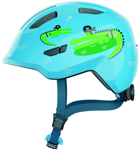 Casque de vélo Abus Smiley 3.0 bleu croco