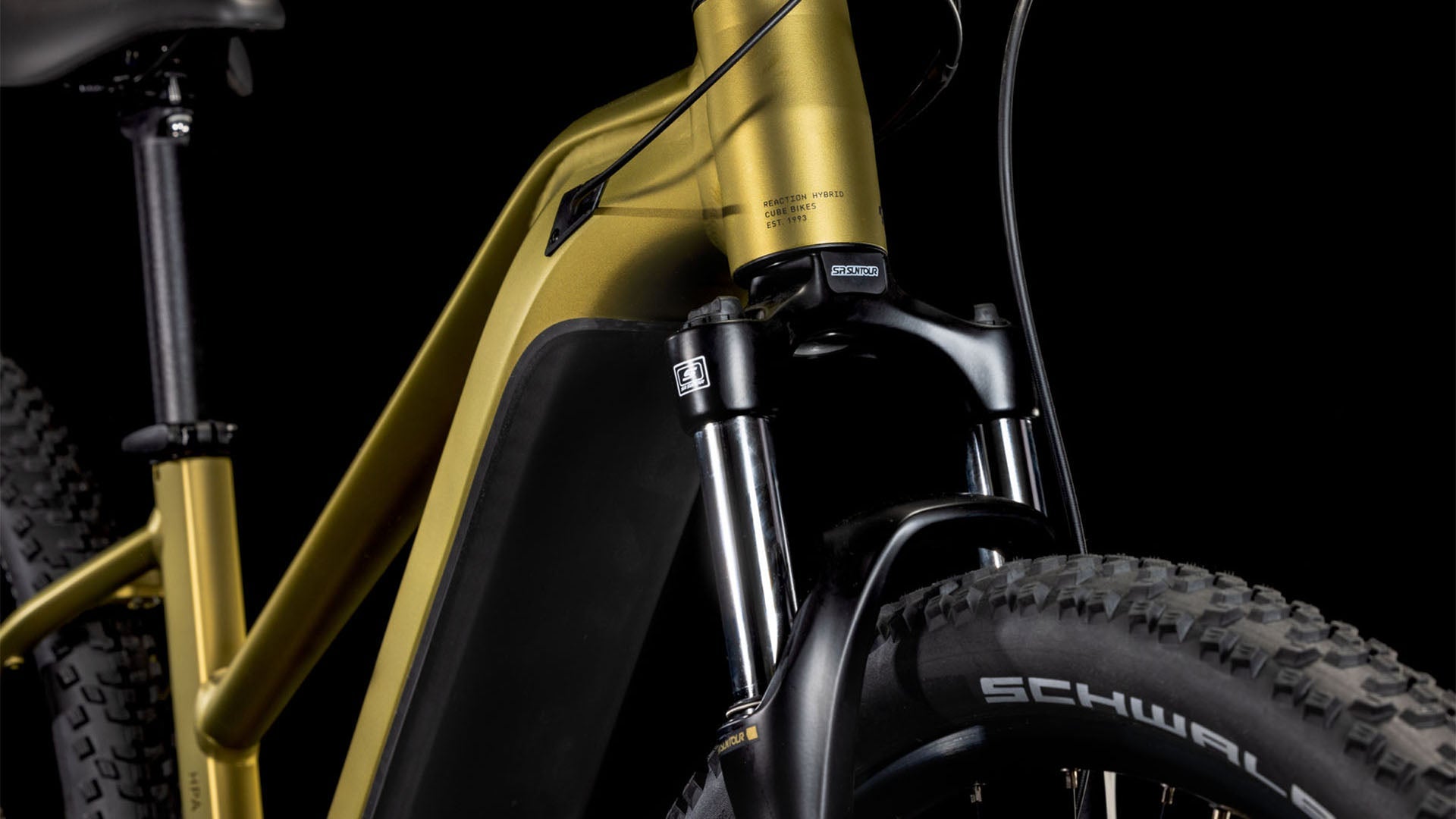 Cube Reaction Hybrid Performance 625 Trapèze goldenlime´n´black (2025)