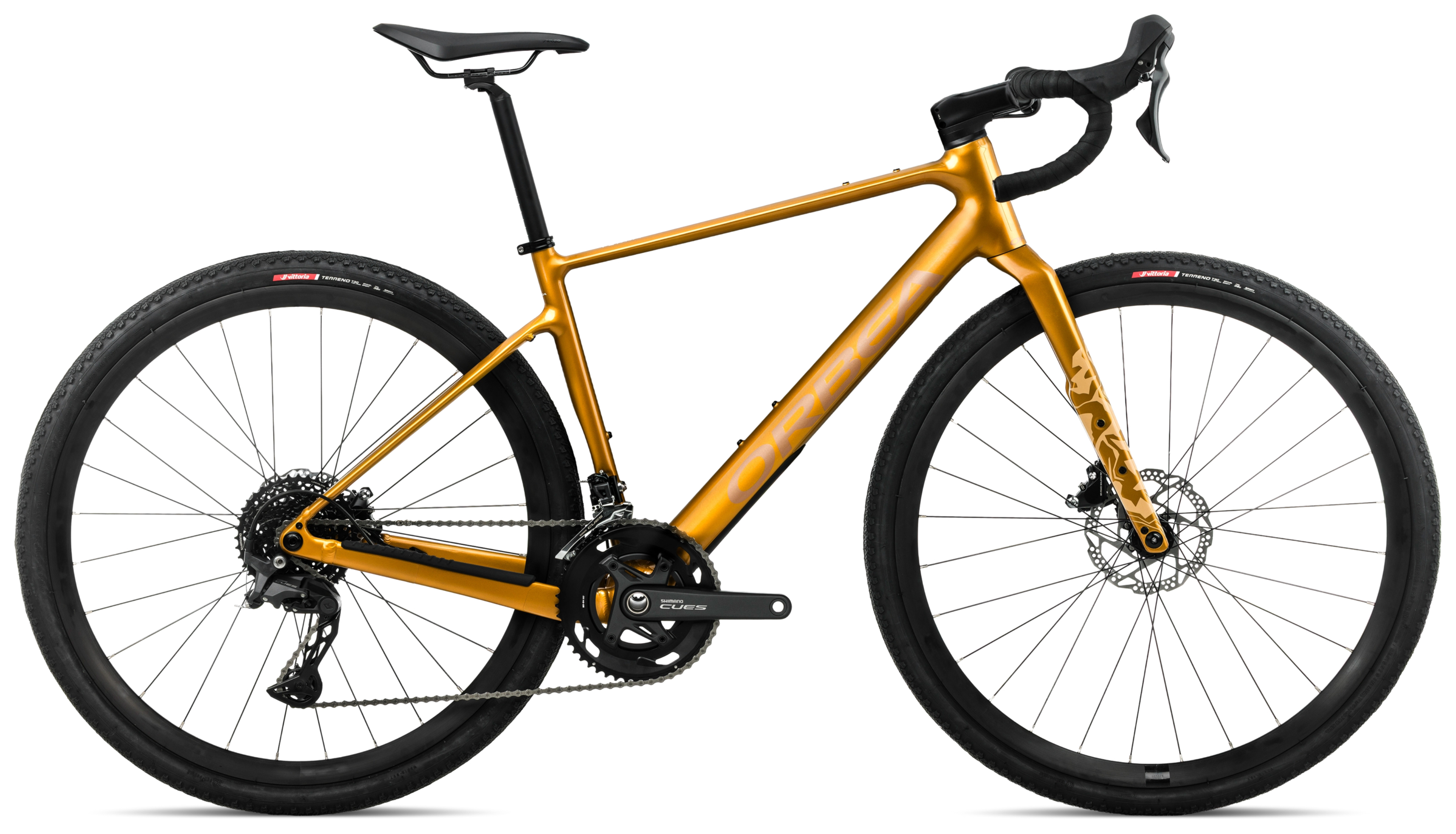 Orbea TERRA H50 Jaune Bourdon - Marron (Brillant)
